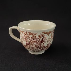 Fair Winds Alfred Meakin Staffordshire Brown Transferware - England